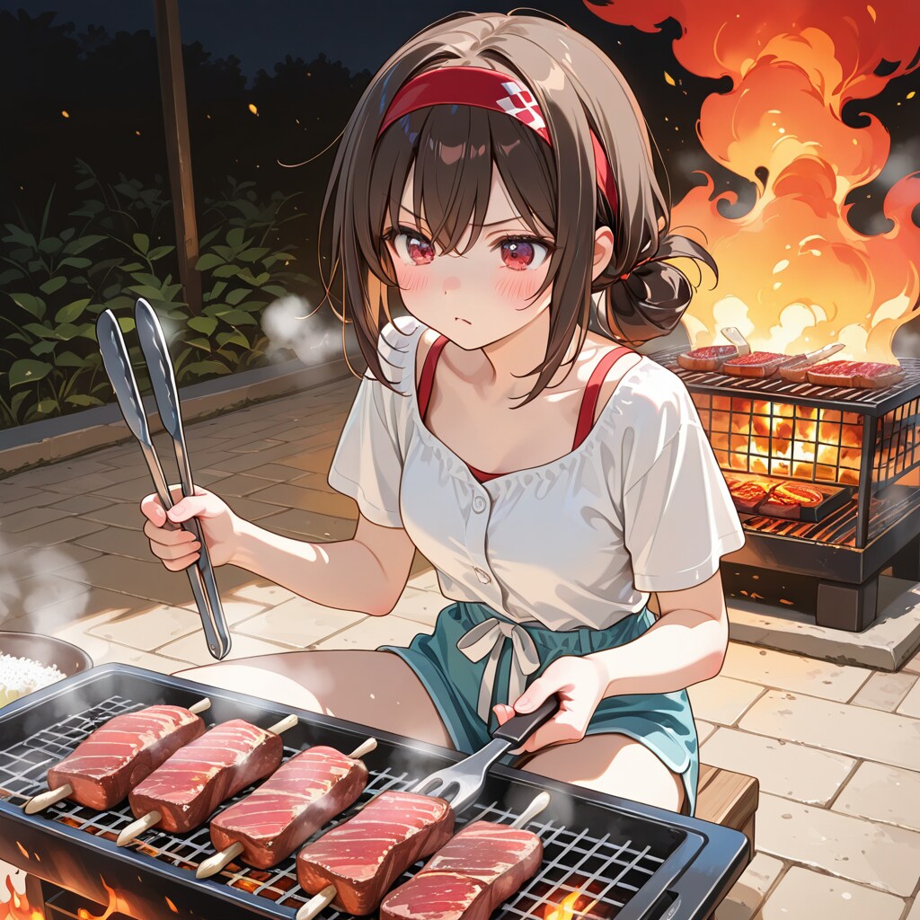 8月29日は焼肉の日の日 その3 | の人気AIイラスト・グラビア
