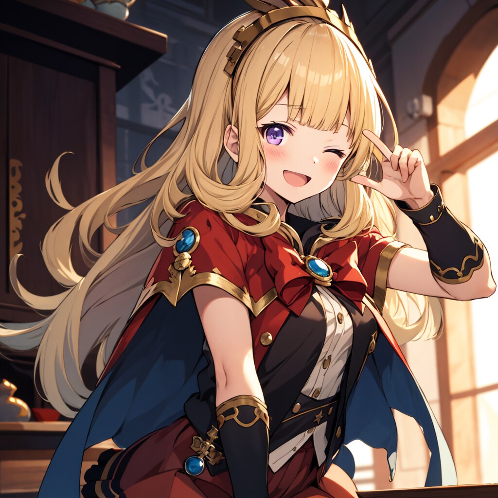 グラブルのカリオストロちゃん（カリおっさん）