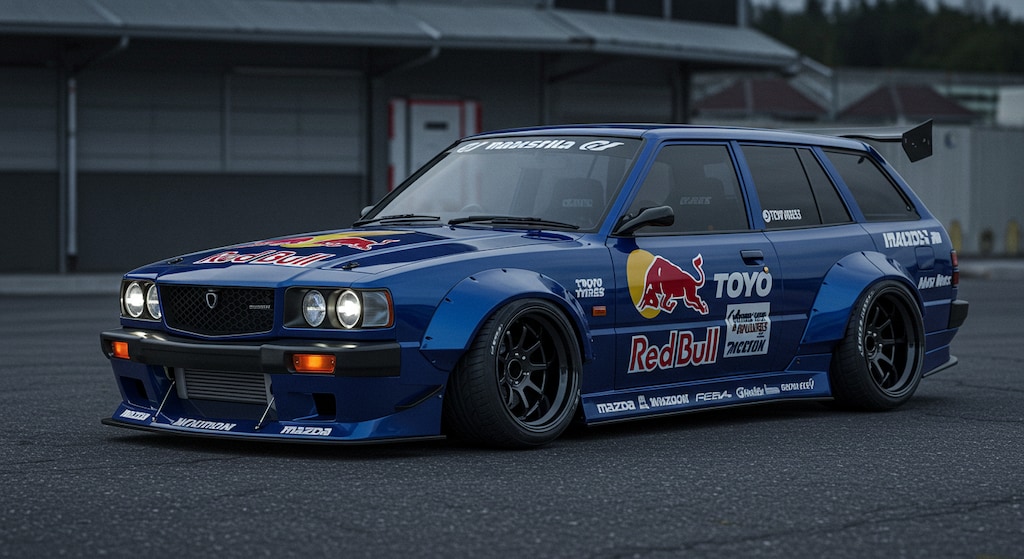 トーヨータイヤサバンナワゴンのドリ車