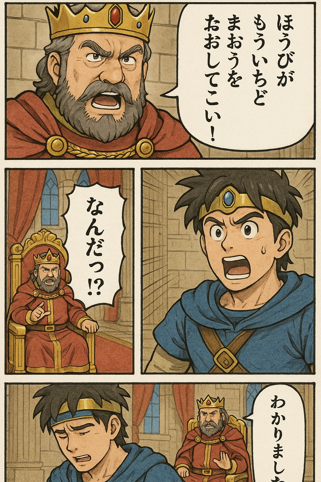 ゆうしゃにくにへかえるんだな