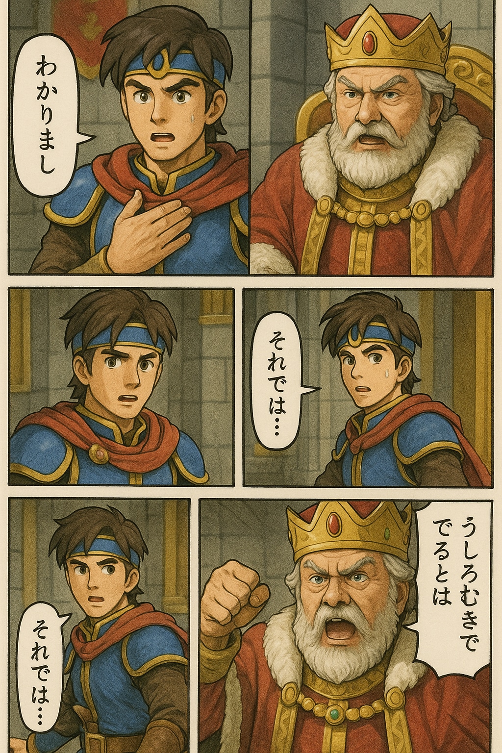 ゆうしゃにくにへかえるんだな