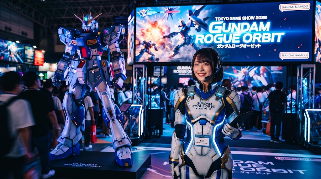 TGSまで6日 バンダイナムコ　GUNDAM ROGUE ORBIT編