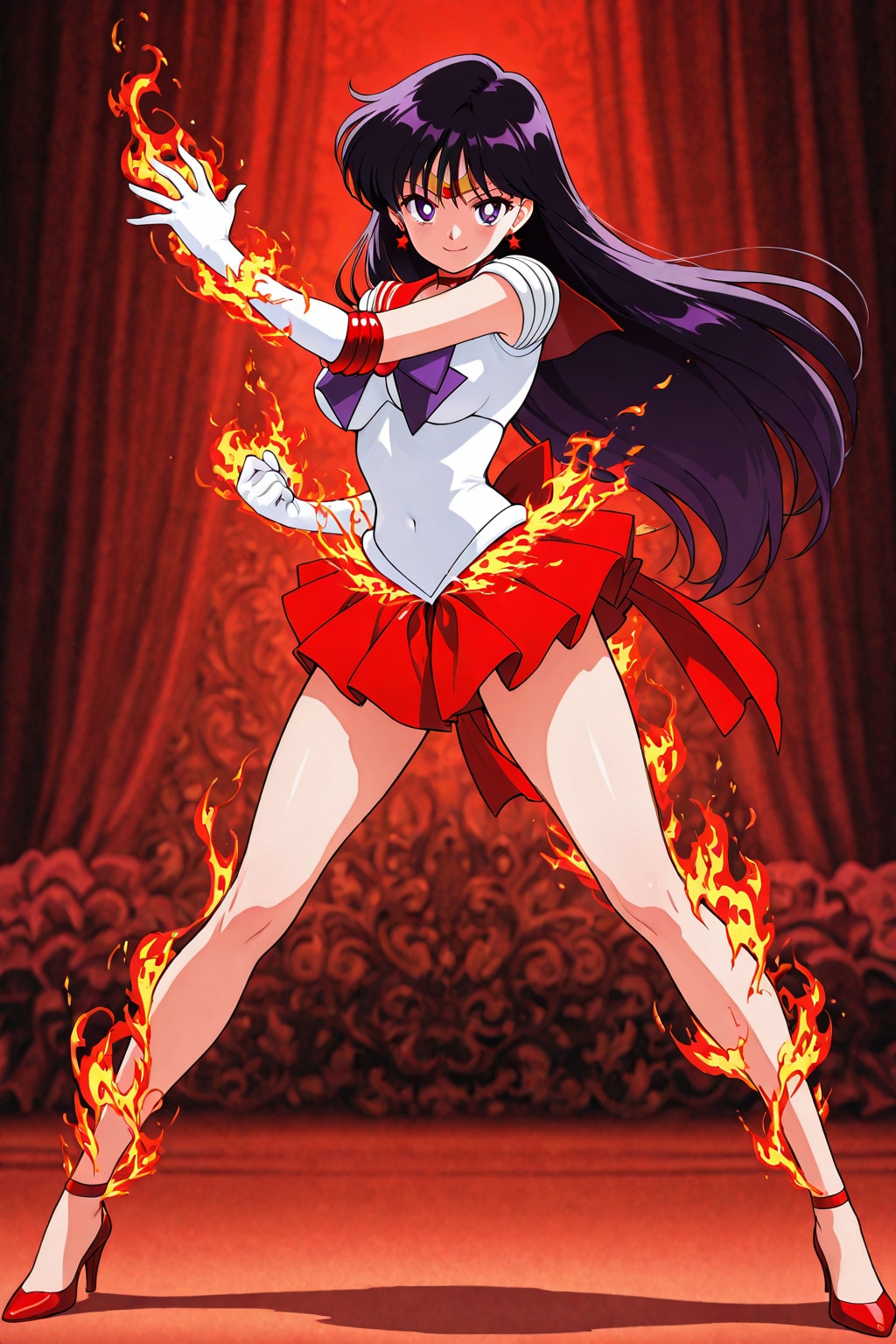 炎のセーラーマーズ🔥❤️ | の人気AIイラスト・グラビア