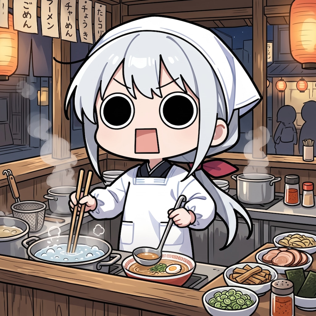 ラーメン屋台えらいこっちゃ嬢