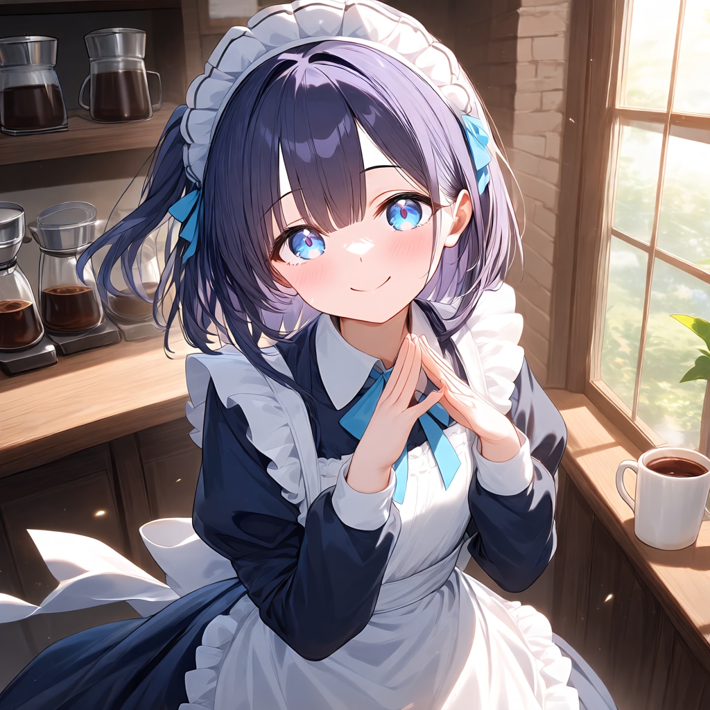 青い目
