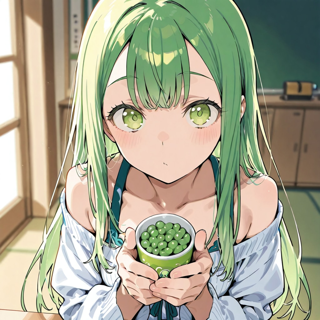 No.209 いんげん豆の日 | の人気AIイラスト・グラビア