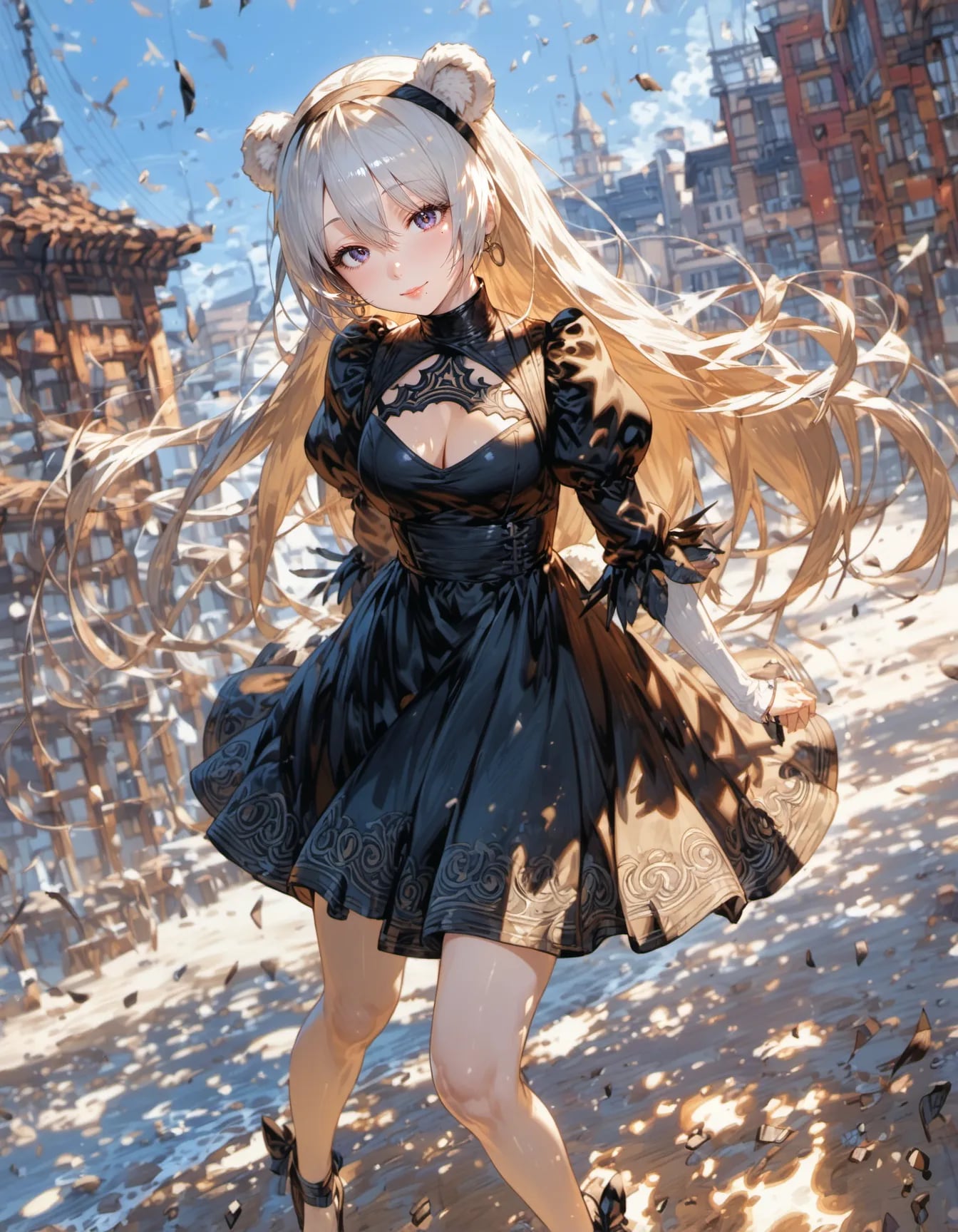 Shadow Waltz in the Ruined World | の人気AIイラスト・グラビア