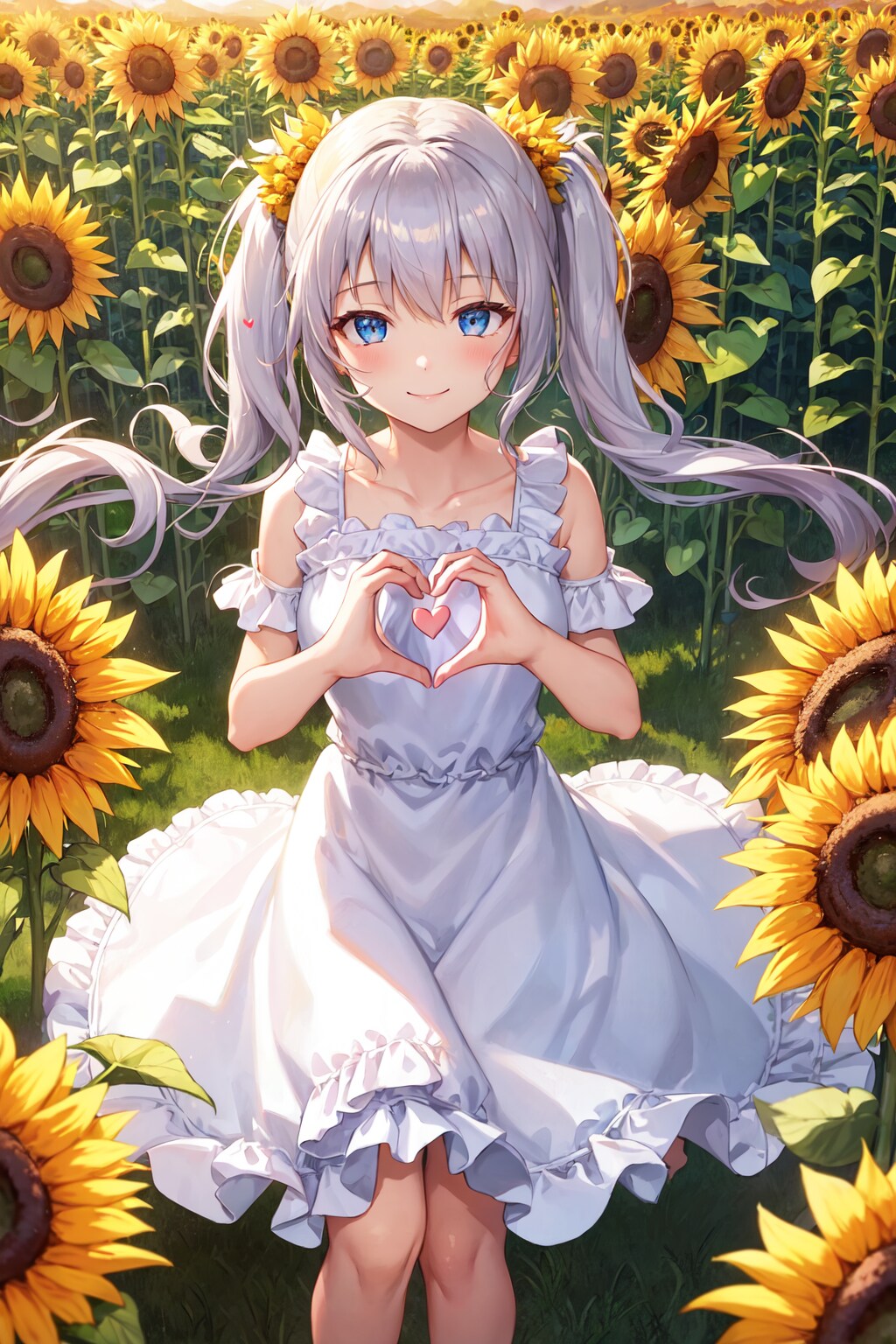 ちっぱい琴音♡ひまわり畑編