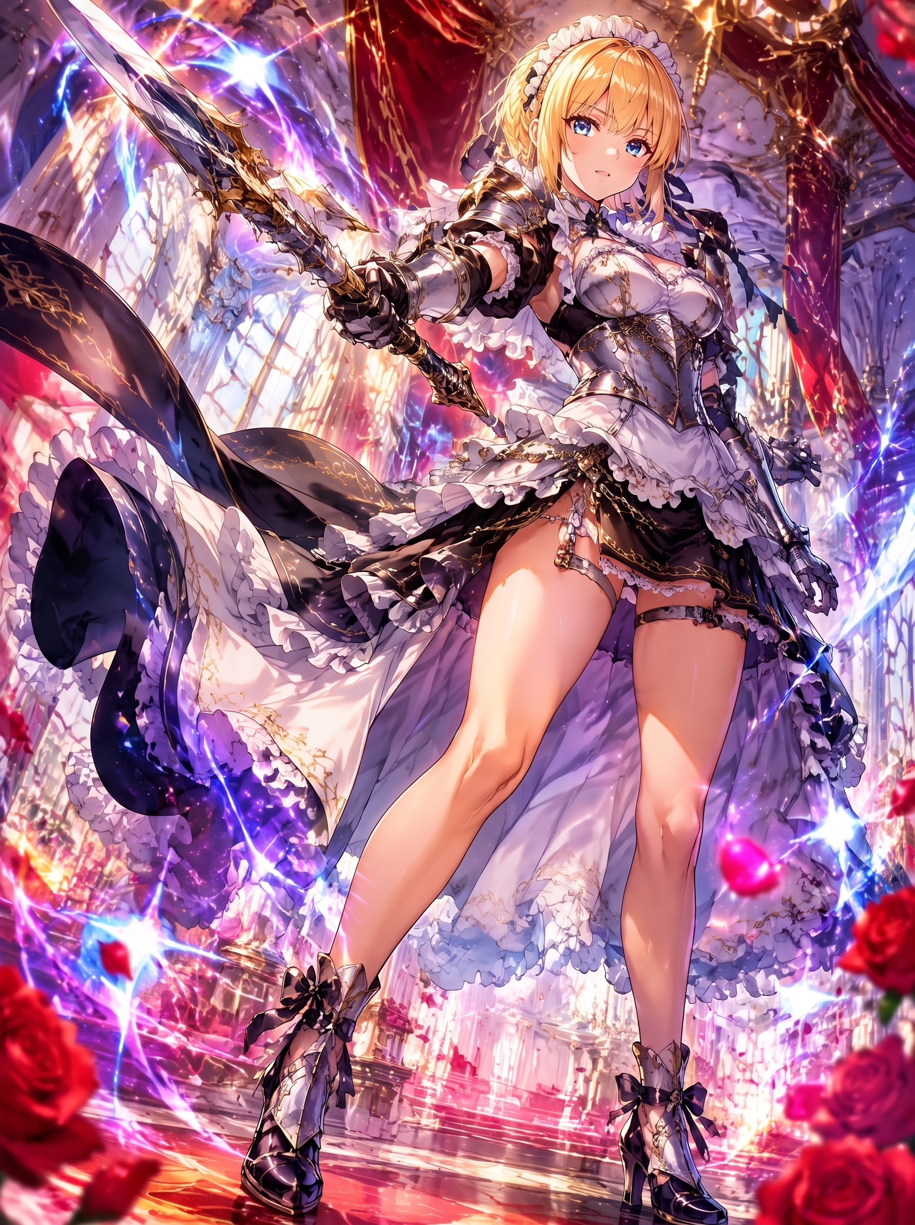 生足魅惑のｱｰﾏｰﾒｲﾄﾞ