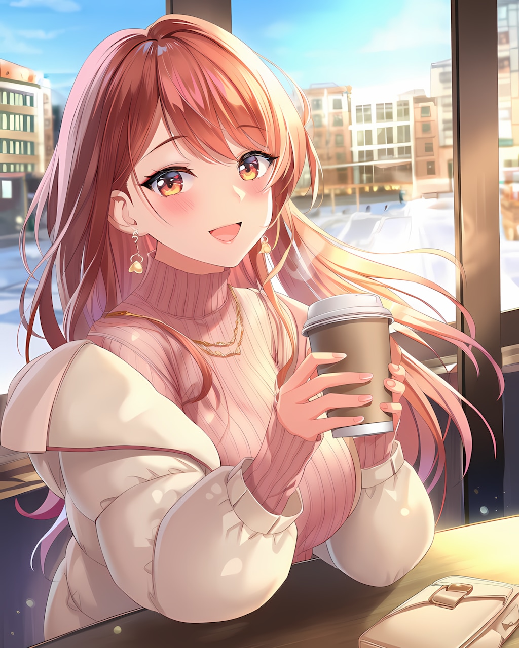 ☕️クリームダウンほっこり朝♡