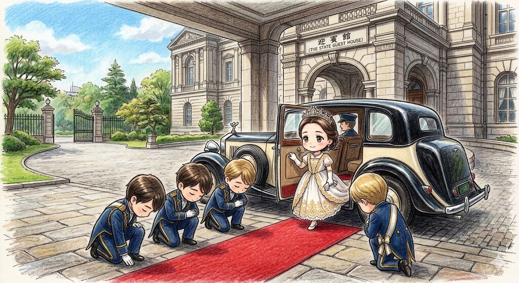 ロールスロイスと王女様