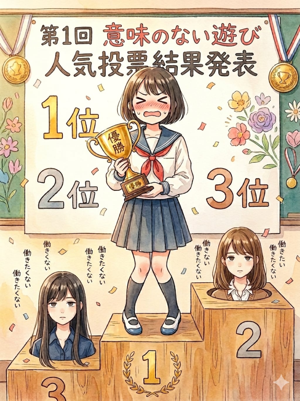 結果はっぴょ～