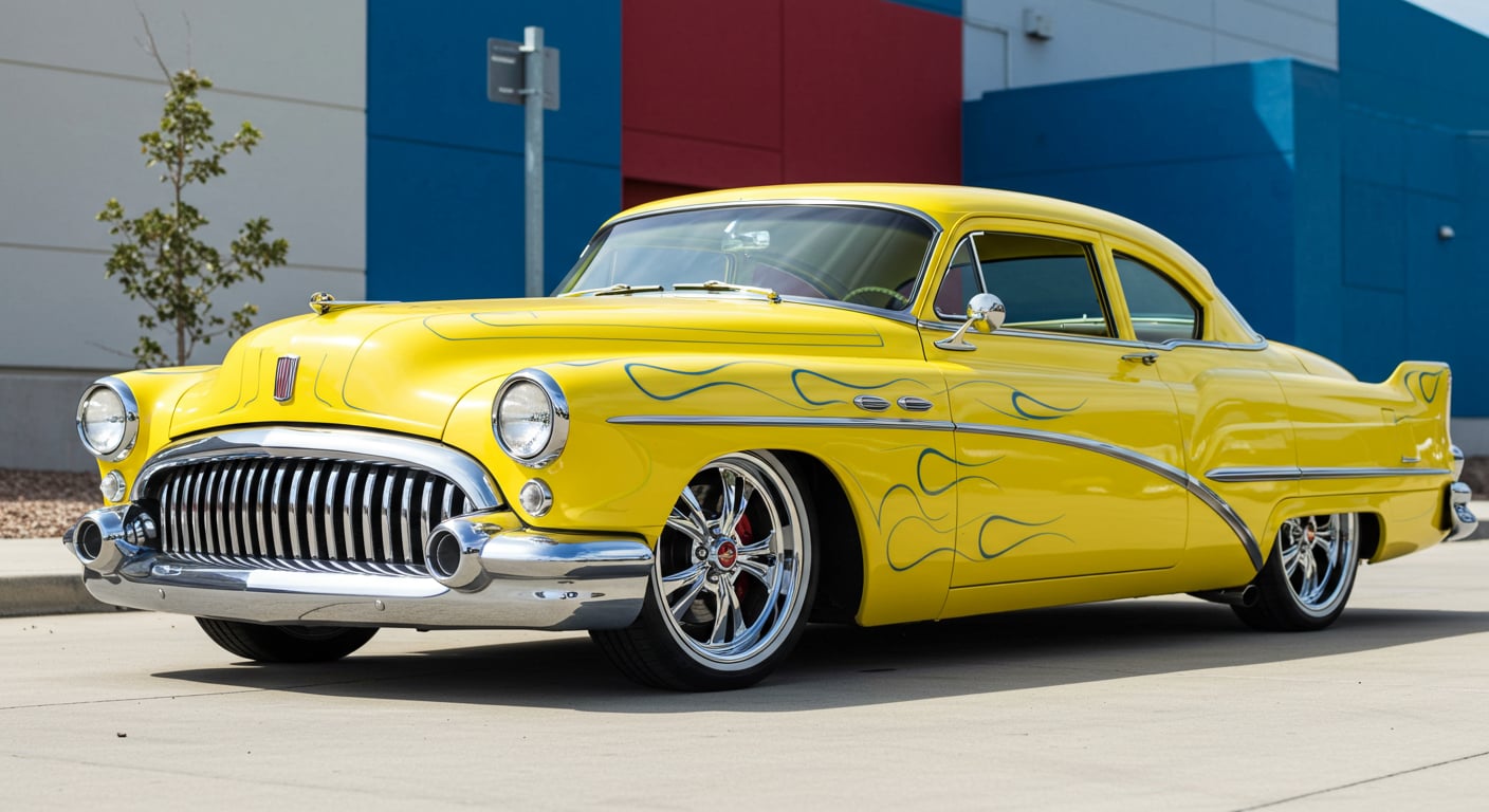 クラシックカー | の人気AIイラスト・グラビア