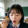 油なめちゃんのランチタイム 2枚目