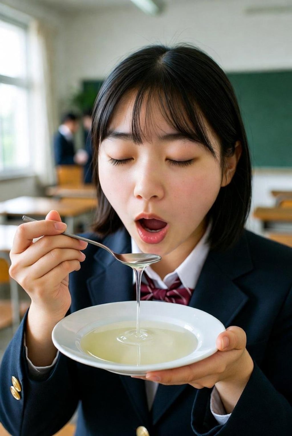 油なめちゃんのランチタイム