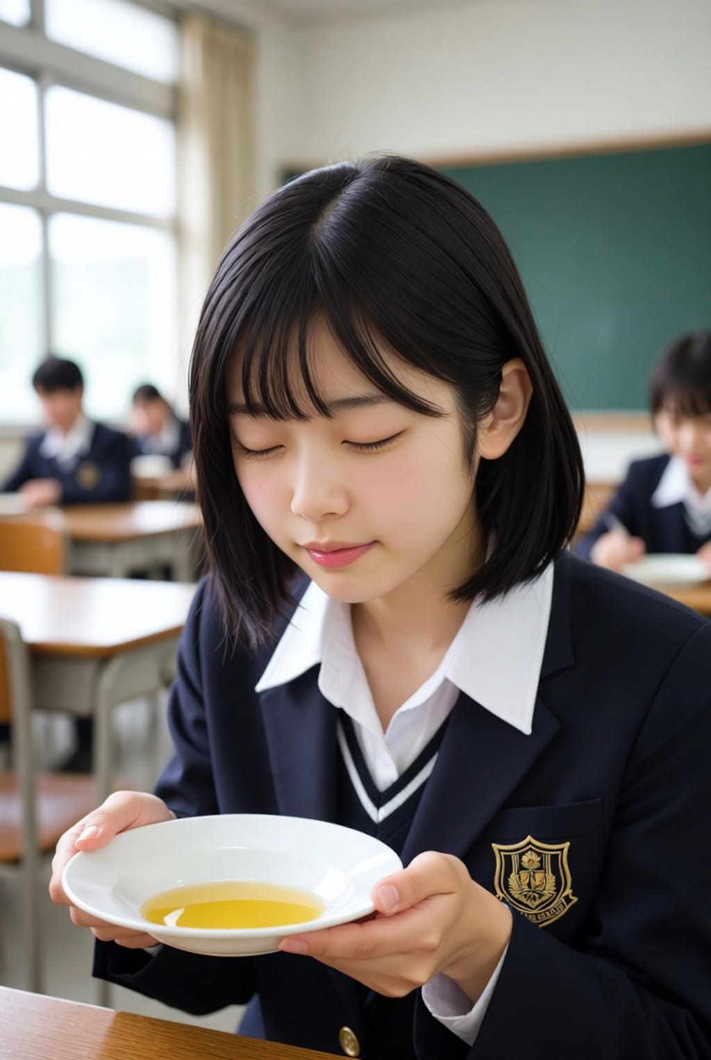 油なめちゃんのランチタイム