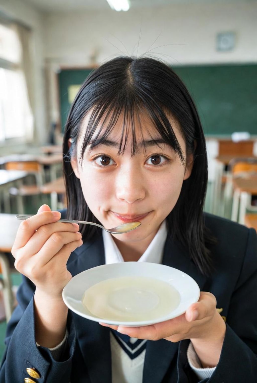 油なめちゃんのランチタイム