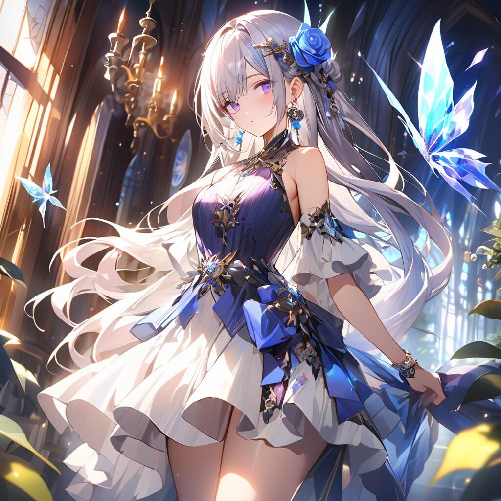 蝶の姫 | の人気AIイラスト・グラビア