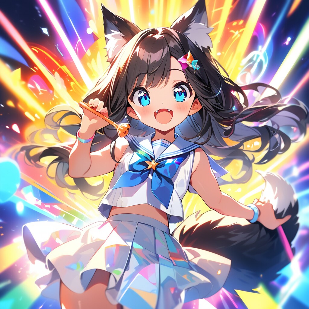 初めてVEGAちゃんを体験するナルヨちゃん