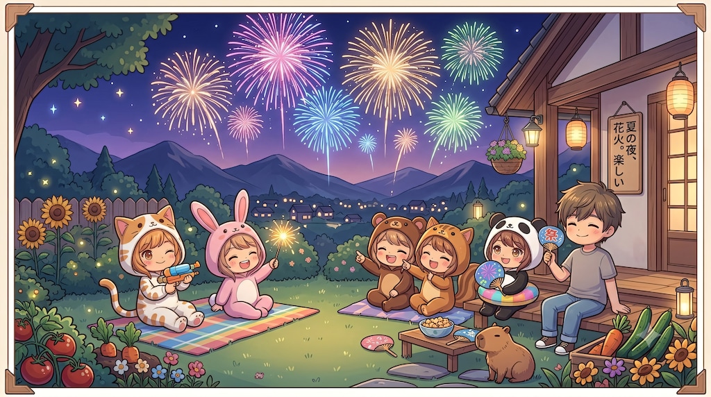 【#私のやってみたいこと】着ぐるみ村での共同生活２