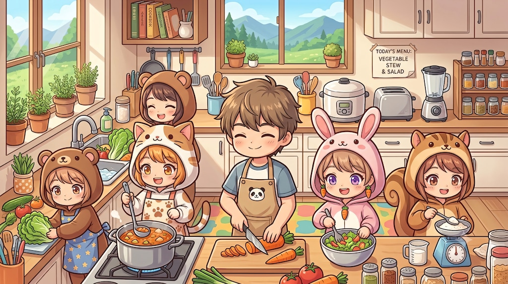 【#私のやってみたいこと】着ぐるみ村での共同生活２