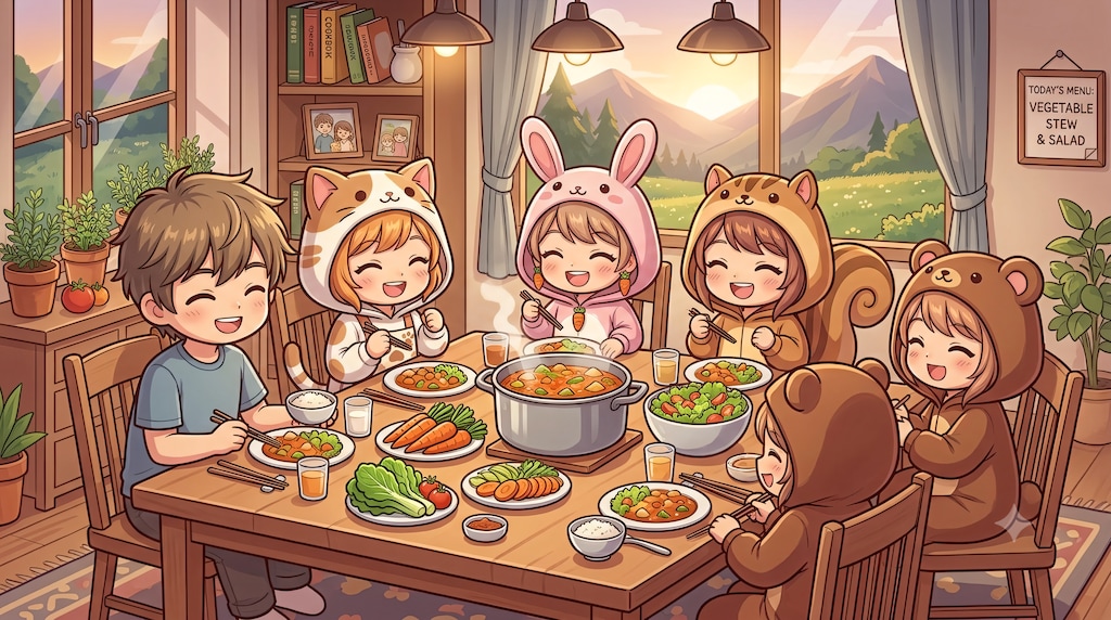 【#私のやってみたいこと】着ぐるみ村での共同生活２
