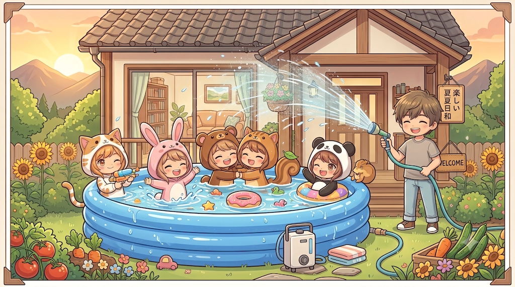 【#私のやってみたいこと】着ぐるみ村での共同生活２