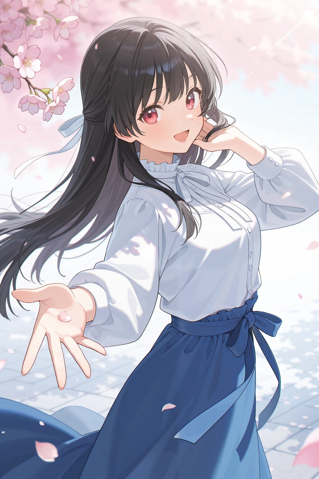 【御礼】桜のバーメイドさんと常連さん