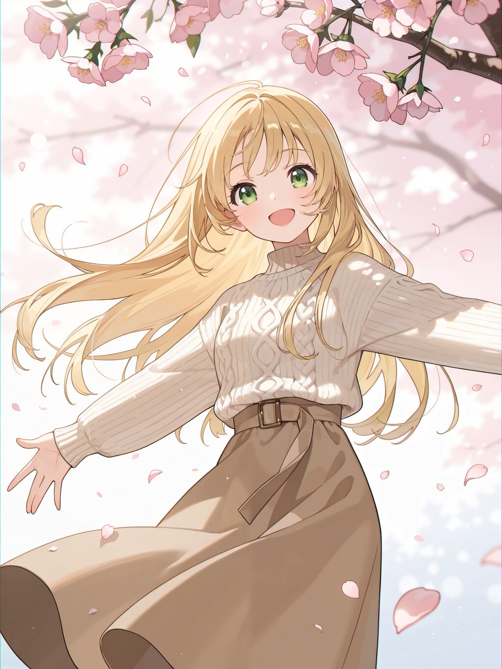 【御礼】桜のバーメイドさんと常連さん