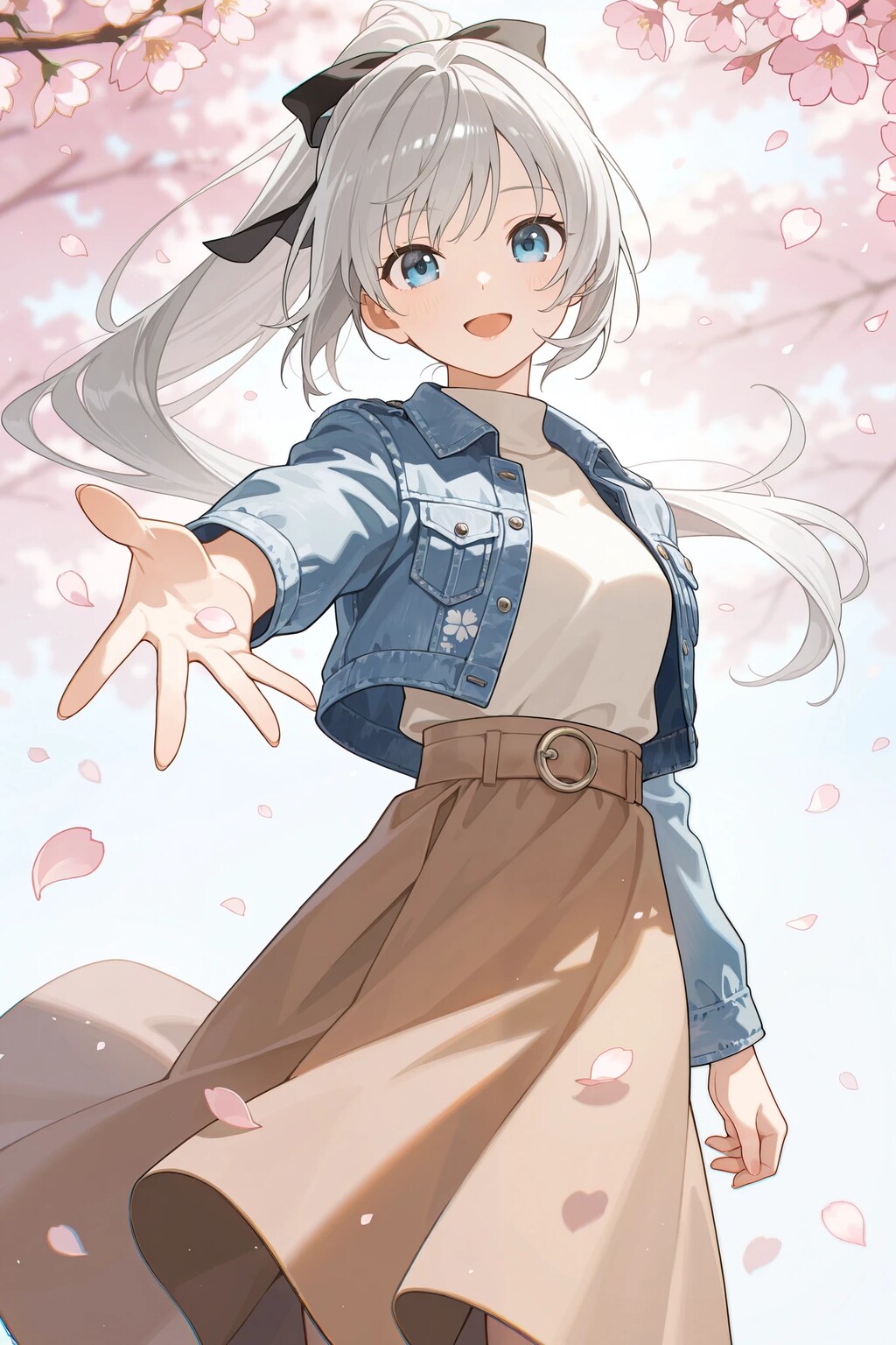 【御礼】桜のバーメイドさんと常連さん
