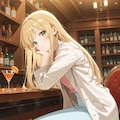 【御礼】桜のバーメイドさんと常連さん 6枚目