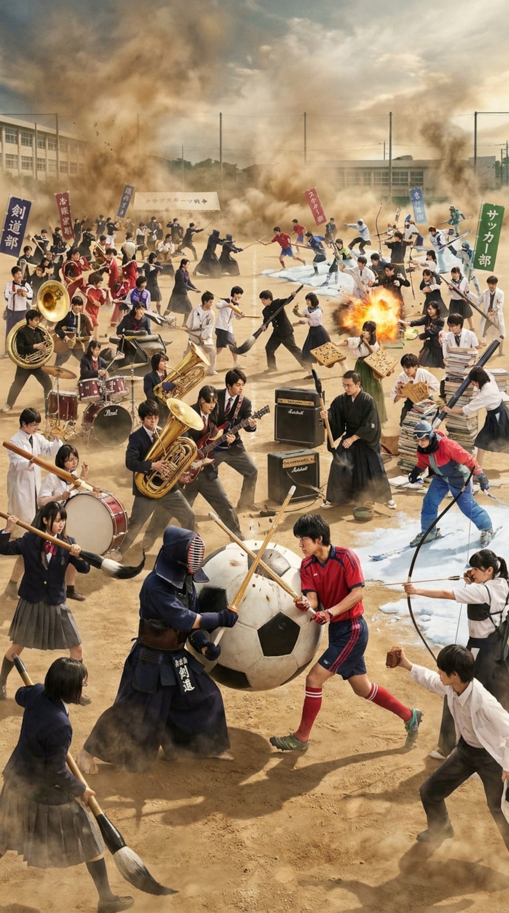 戦ったら、どの部が一番強いんだ！？