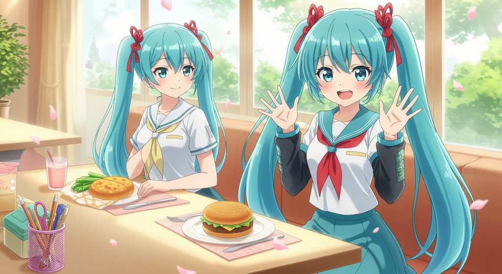 女子高生初音ミク　　リメイク版