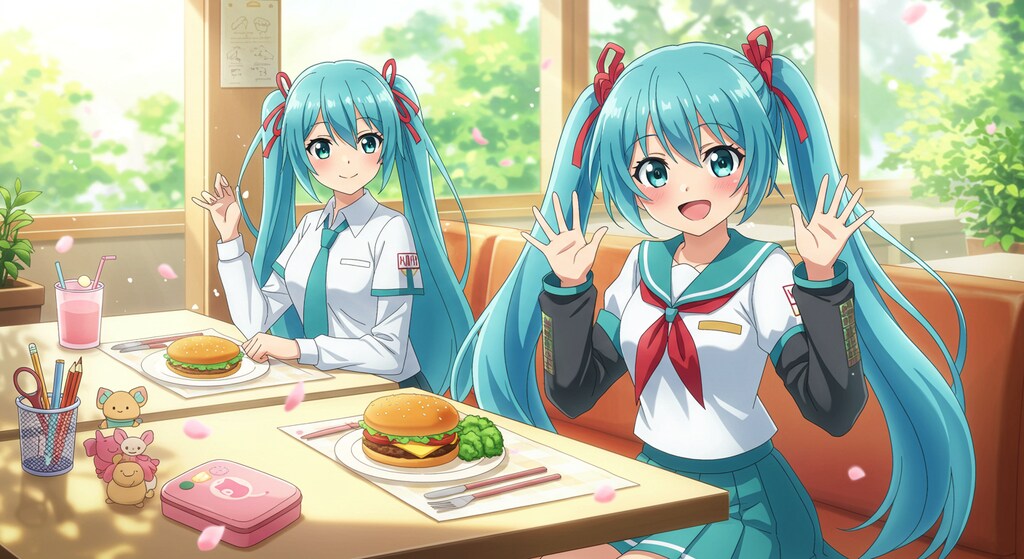 女子高生初音ミク　　リメイク版