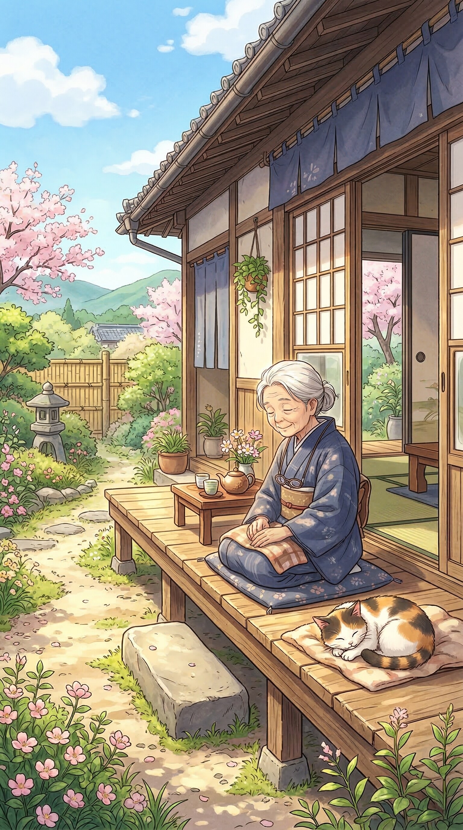 縁側で | の人気AIイラスト・グラビア