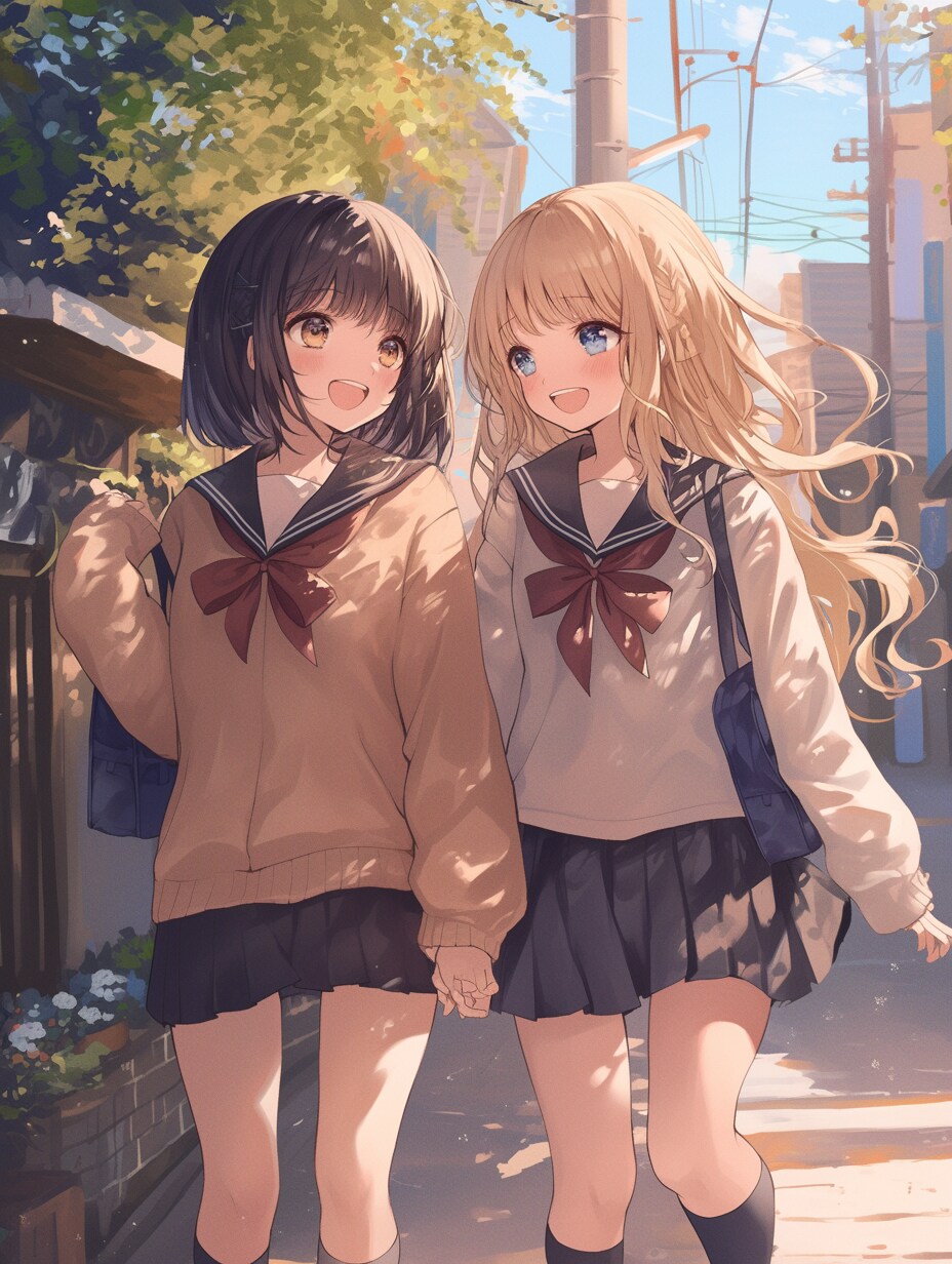 キスしたい二人のJK200