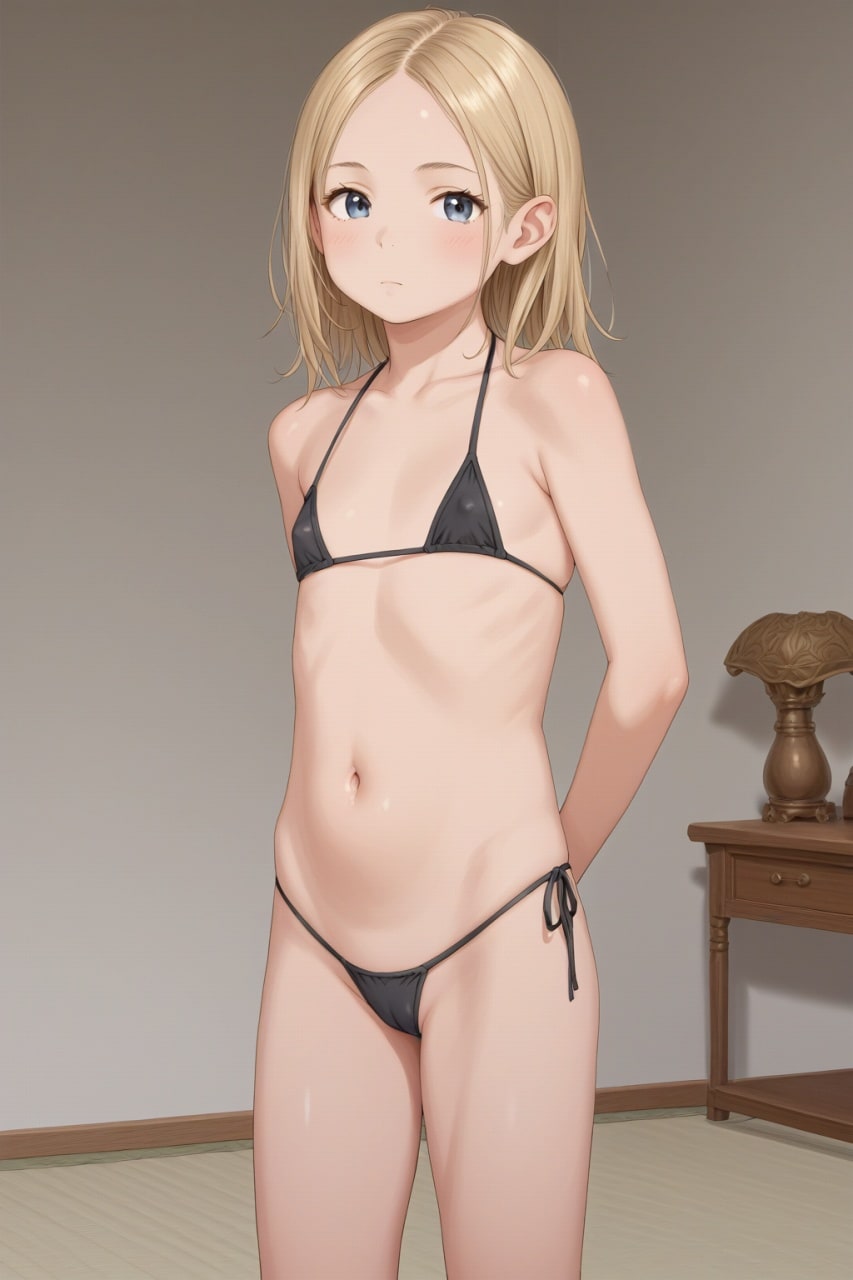 さらに平らにする水着