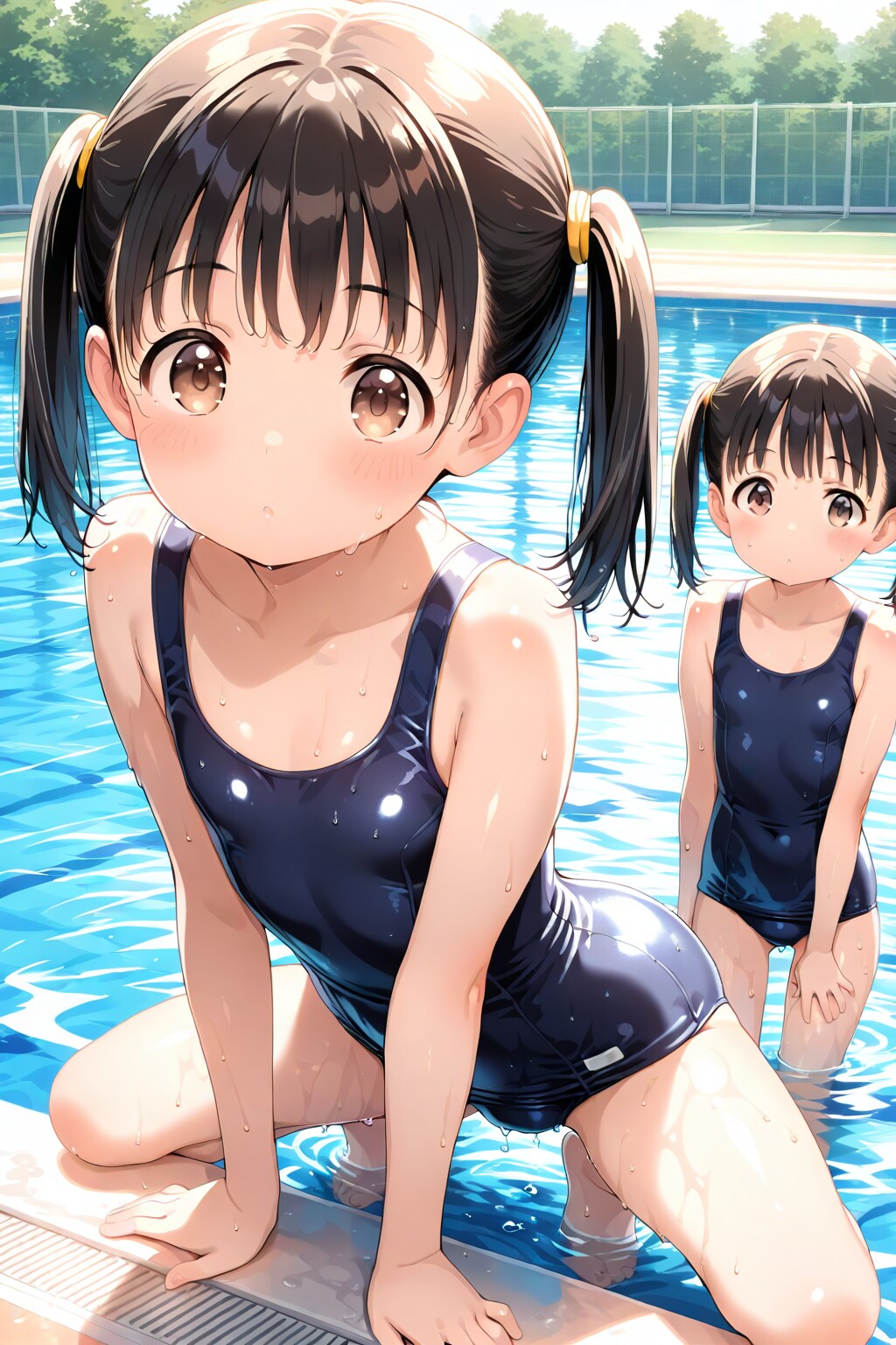 スク水美少女