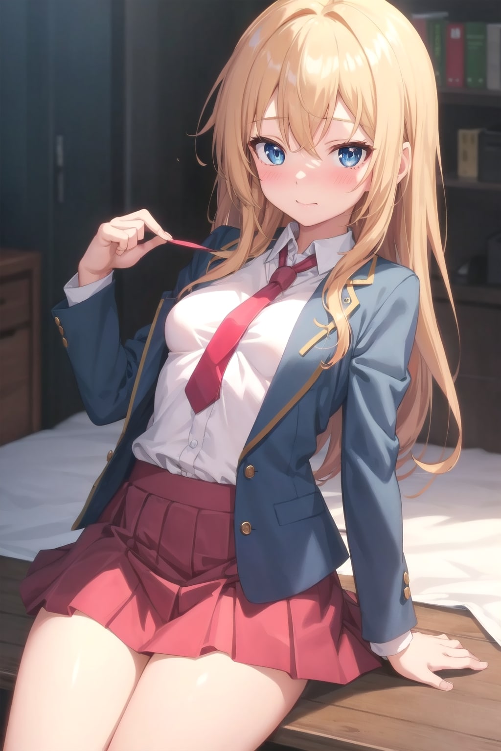 学校での金髪ちゃん