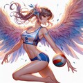 ビーチバレー女子×天使 2 9枚目