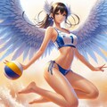 ビーチバレー女子×天使 2 6枚目