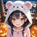 ハロウィンちびっ子☺️おうち訪問‼️ 3枚目