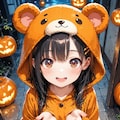 ハロウィンちびっ子☺️おうち訪問‼️ 5枚目
