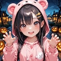 ハロウィンちびっ子☺️おうち訪問‼️ 4枚目