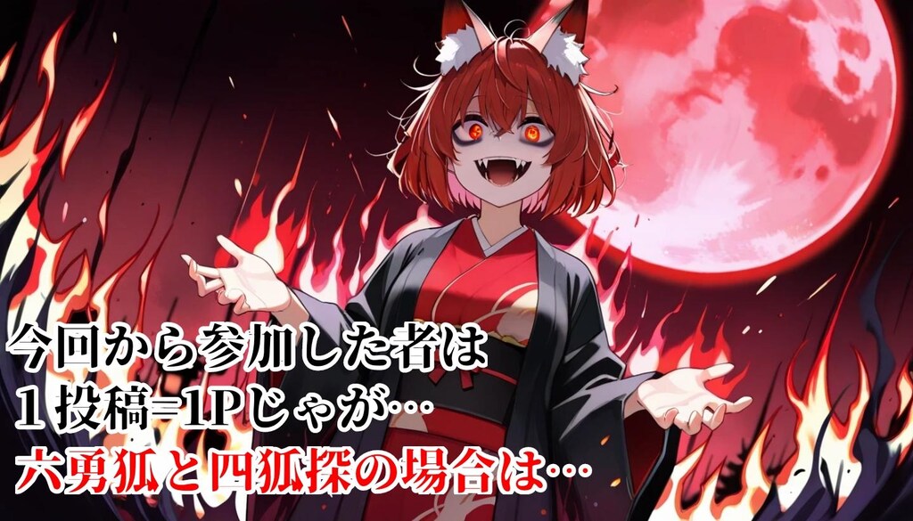 #オキツネ元凶対峙『明魔皇 血闇流冥』【企画内企画】