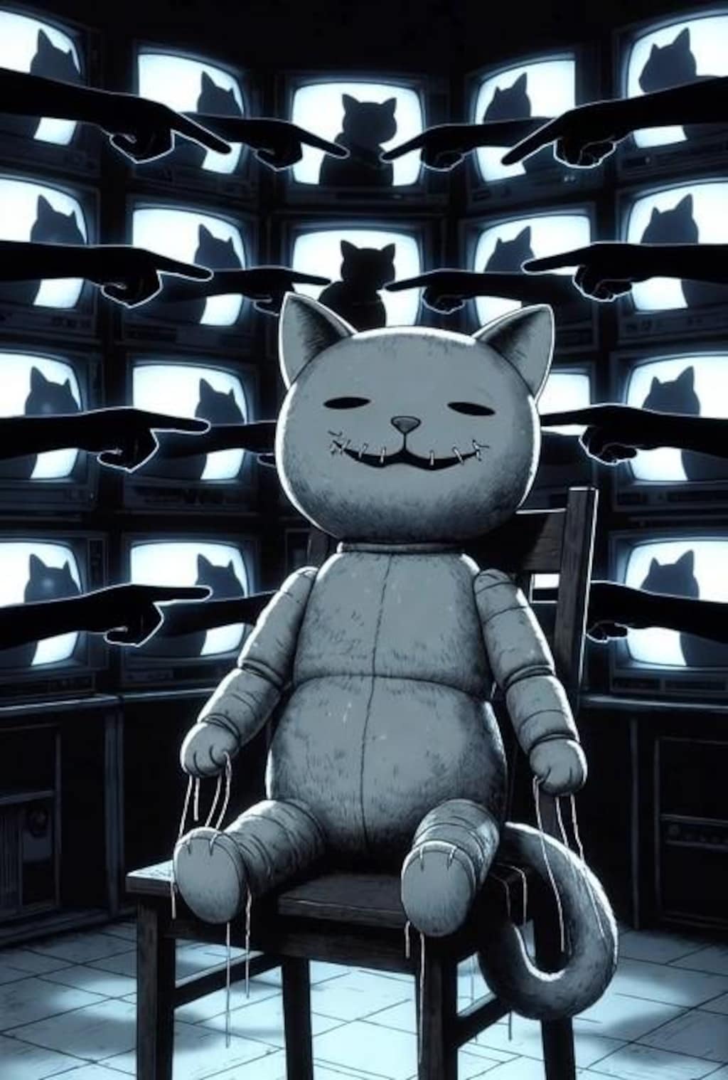 小説『ウツツモニタールーム』【ニャンノ世界】