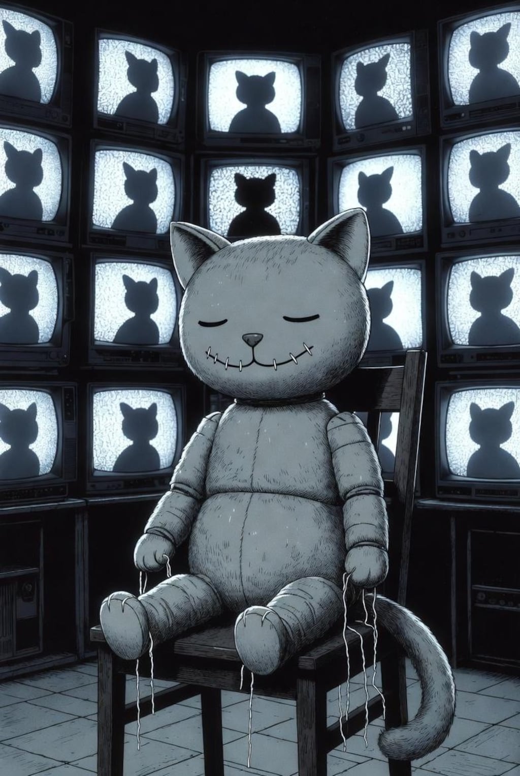 小説『ウツツモニタールーム』【ニャンノ世界】