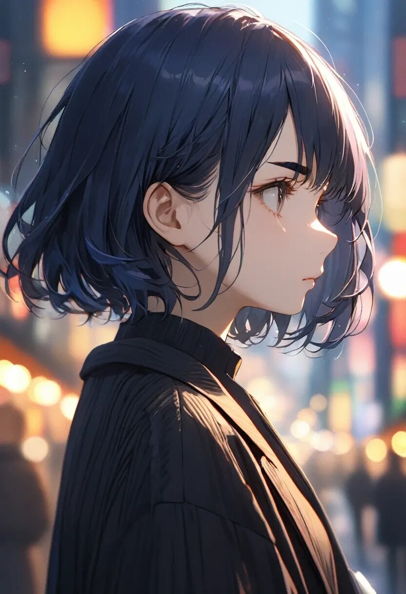 横顔 - ミア