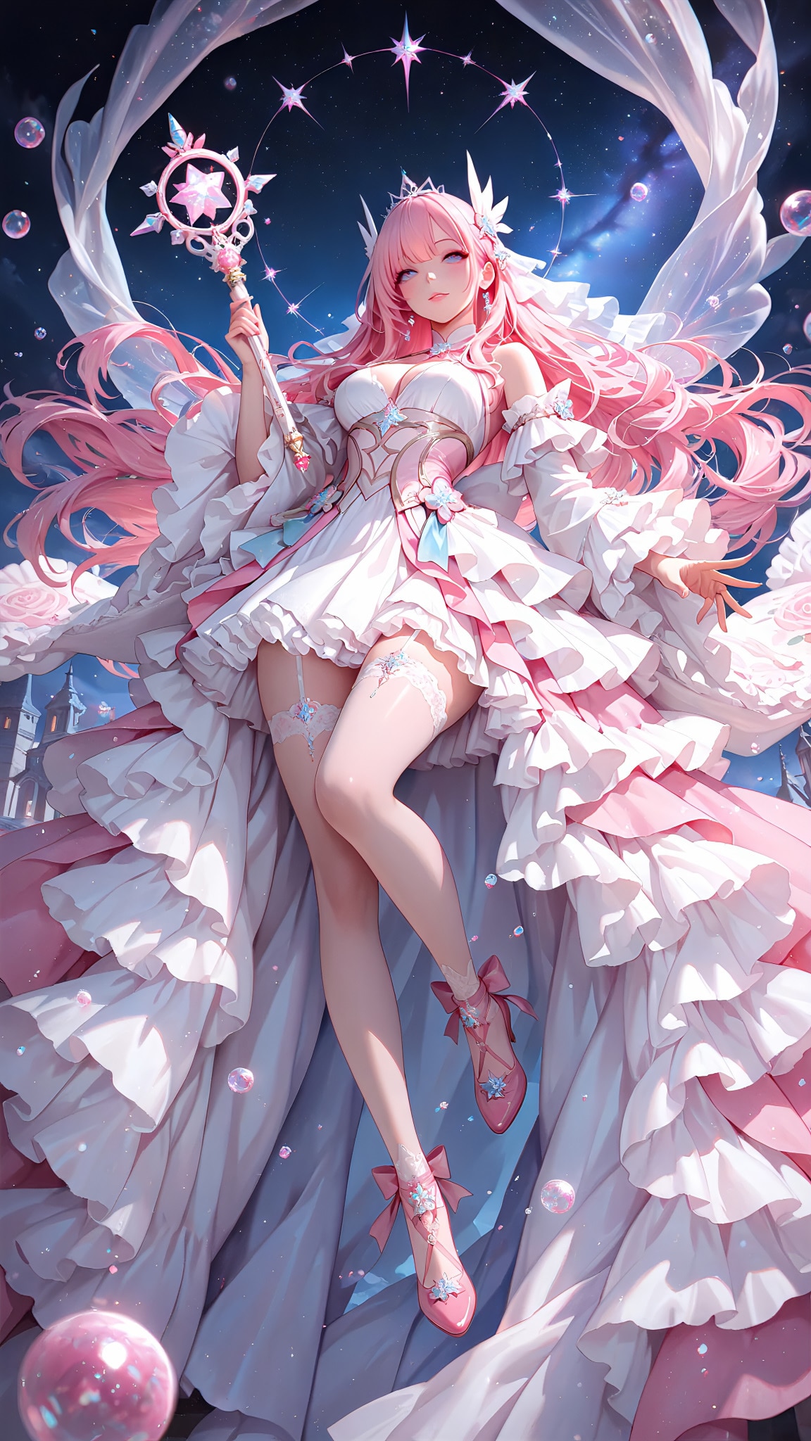フリルの魔法少女