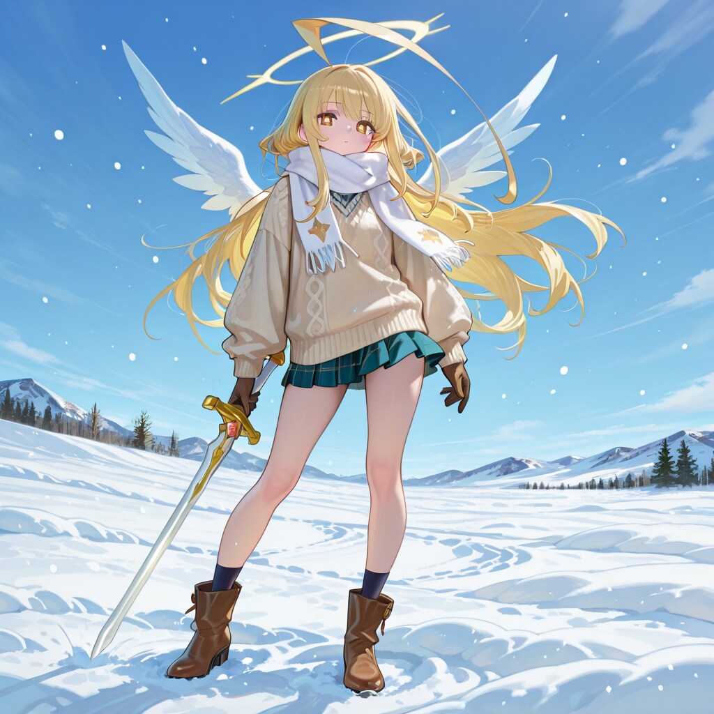セーターと魔法少女
